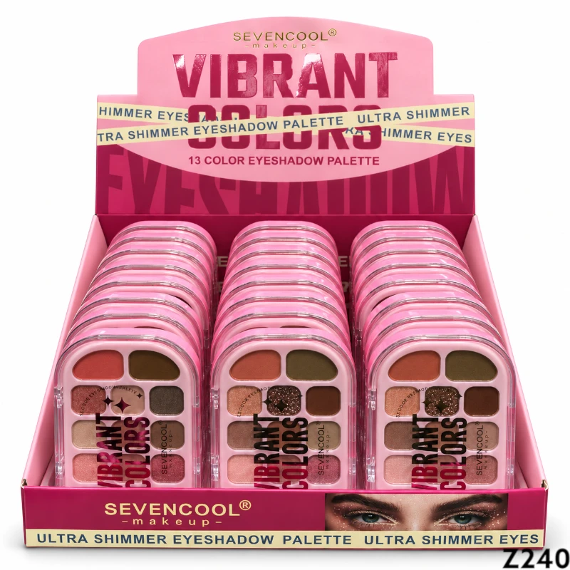 Kiera Beauty Paletă de farduri 13 Culori Diferite Nuante Engros Z240